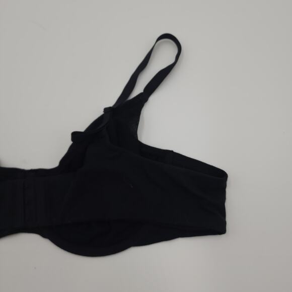 Skims Cotton Jersey Underwire Bra in Soot Size 44C - Picture 7 of 8